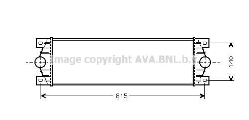 AVA QUALITY COOLING Starpdzesētājs RT4089